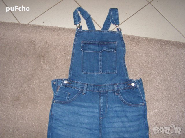 Дънков гащеризон Reserved 11 - 12 - 13 г., снимка 4 - Детски панталони и дънки - 34176569