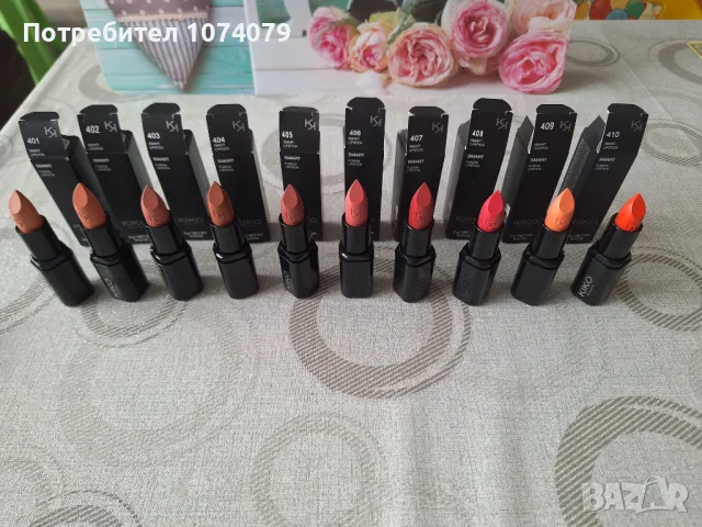 Червила Кико Милано , снимка 3 - Декоративна козметика - 46640352