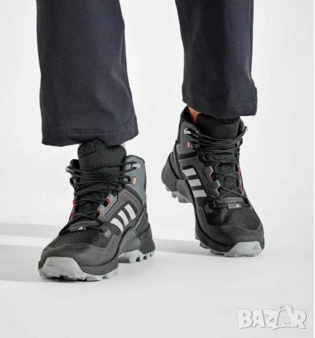 adidas Terrex Swift R3 Mid Gore-Tex номер 48 ,5-49 1/3 водоустойчиви маратонки , снимка 4 - Маратонки - 51956454