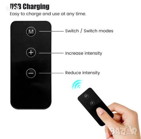 Преносим мини електрически масажор за шия и врат и други стимулатор за цервикален масаж Облекчаване , снимка 9 - Масажори - 49447672