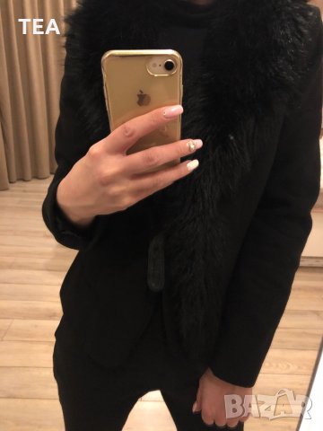 Късо палтенце от кашмир, снимка 2 - Палта, манта - 35420146