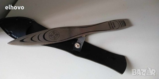 Нож за хвърляне от неръждаема стомна Linder, снимка 4 - Ножове - 44322195