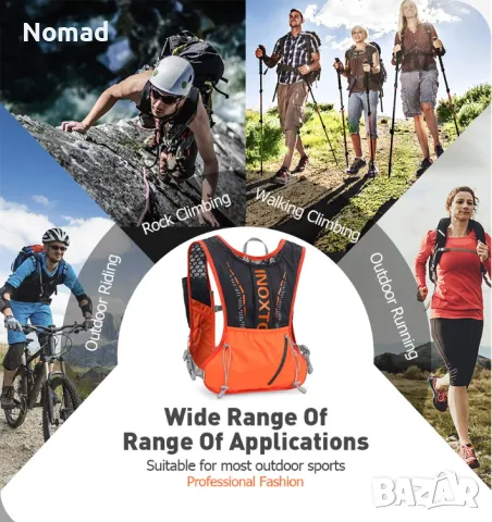 -60% INOXTO Ултра лека раница | Бягане, колоездене, туризъм, снимка 3 - Спортна екипировка - 49113667