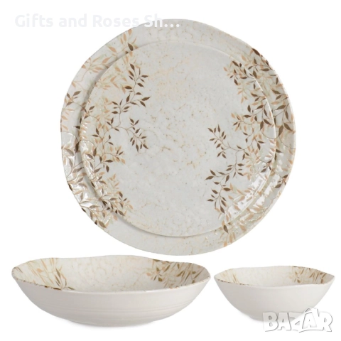 Порцеланов сервиз за хранене - 24 части, снимка 1