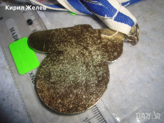 ПОЗЛАТЕН СПОРТЕН КОЛЕКЦИОНЕРСКИ МЕДАЛ с ЛЕНТА 30627, снимка 2 - Антикварни и старинни предмети - 37954889