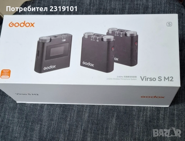  GODOX Virso S M2 Лаважен Микрофон 