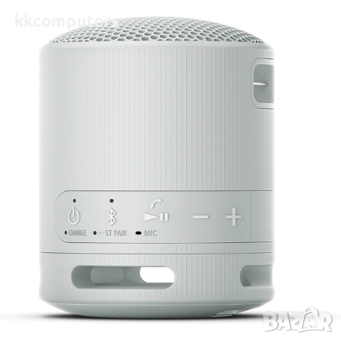 Sony SRS-XB100 Портативна Bluetooth Колонка- 2.5W, IP67 водоустойчива, до 16 часа батерия, Сива, снимка 3 - Bluetooth тонколони - 52332369