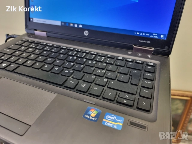 Лаптоп Hp Probook Core i5 , снимка 11 - Лаптопи за дома - 54293471