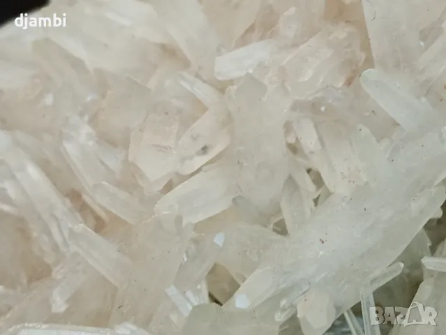 №168, Кварц, Кварцова друза, Планински кристал, Кристали,Минерали,Родопи,, снимка 4 - Декорация за дома - 48556868