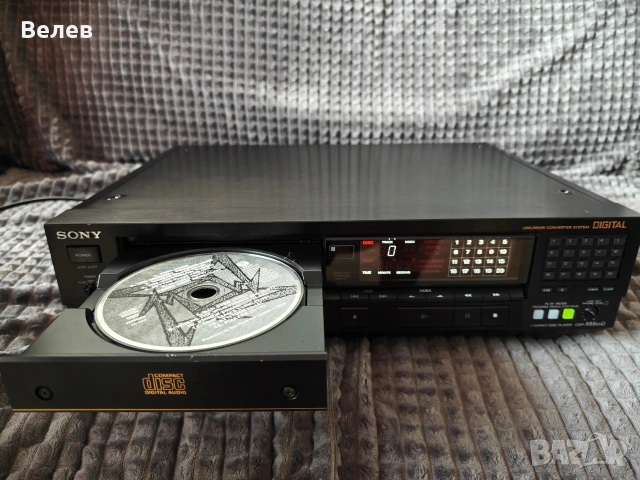 Sony Cdp-555esD, снимка 4 - Аудиосистеми - 53349951