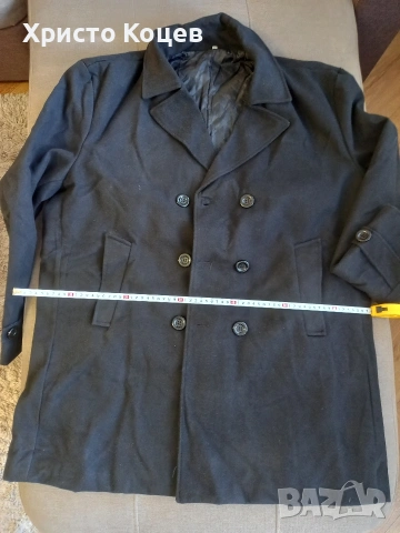 Голямо мъжко палто, снимка 3 - Якета - 53939766