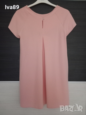 Дамска розова рокля, снимка 1 - Рокли - 44768134