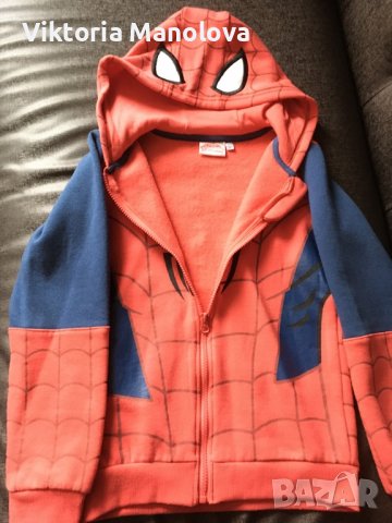 Суичър Spiderman, снимка 3 - Детски анцузи и суичери - 36640951