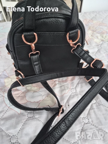 Малка черна раничка, снимка 2 - Чанти - 52882961