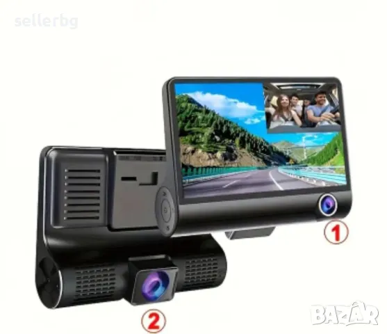 Видеорегистратор HD DVR и с камера за задно виждане , снимка 5 - HD камери - 48767052