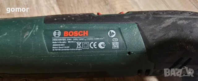 Мултифункционален инструмент Bosch PMF 190 E – 190 W, регулируеми обороти, снимка 8 - Други инструменти - 55806856