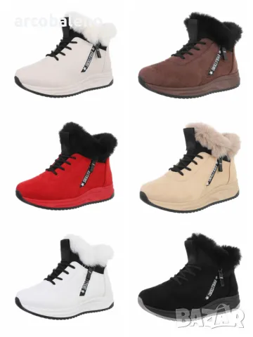 Зимни дамски боти, 6цвята 