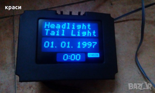 дисплей опел вектра Б, снимка 2 - Части - 30676732