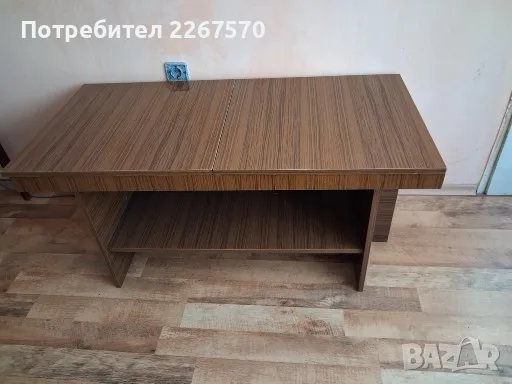 Лакирана разтегателна  холна маса ., снимка 2 - Маси - 46944808