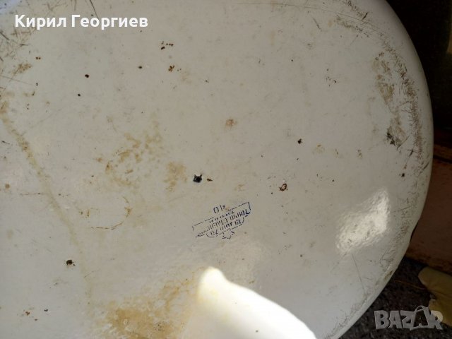 Стара емайлирана тава , снимка 2 - Съдове за готвене - 38425498