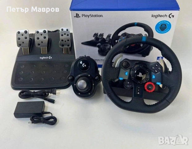 Logitech G29 волан + шифтер – много запазен