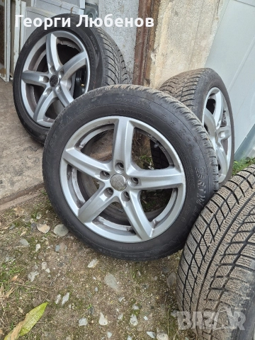 джанти с зимни гуми , снимка 4 - Гуми и джанти - 52595669