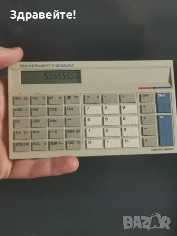 Научен калкулатор Taxas Instruments , снимка 4 - Друга електроника - 56465767