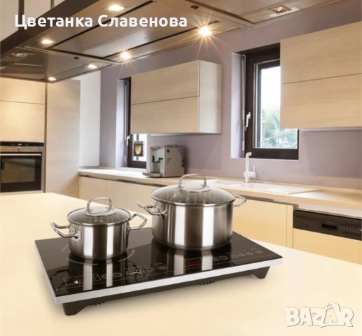 Индукционен котлон CP3-VARICOOK XL-H, 3100W, с два котлона, снимка 4 - Котлони - 44478135
