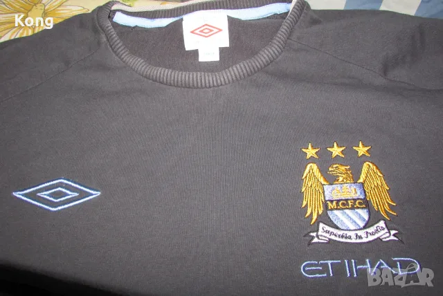 винтидж фланелка Manchester City Pumas UNAM puma футболна тениска 2009-2010 Мексико Umbro Манчестър , снимка 9 - Футбол - 55877155