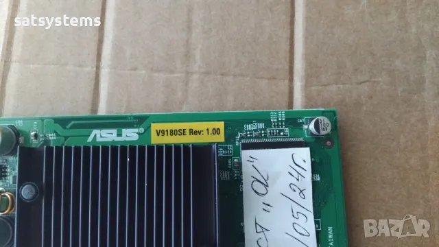 Видео карта NVidia GeForce 4 Asus V9180SE 64MB DDR 64bit AGP, снимка 7 - Видеокарти - 35479891