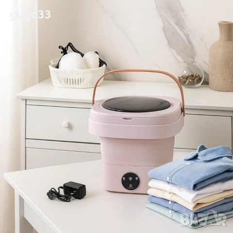 сгъваема пералня, снимка 8 - Перални - 51133837