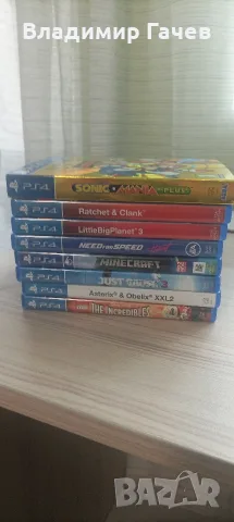 PS4 с 1TB памет, 2 контролера и 8 игри, снимка 3 - PlayStation конзоли - 56242732