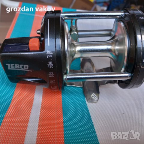 ZEBKO TOPIC XMD330 мултипликатор с брояч на метри, снимка 7 - Макари - 40597447