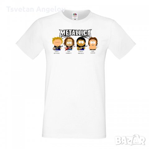 Разпродажба! Мъжка тениска METALLICA 2
