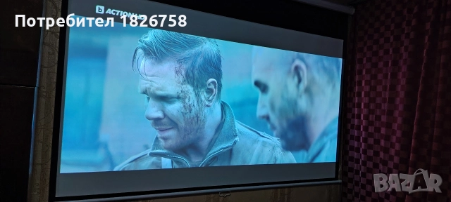 3D Андроид проектор + екран, снимка 4 - Плейъри, домашно кино, прожектори - 52619377