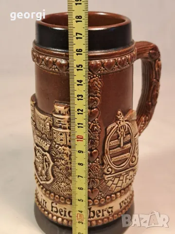 немска керамична колекционерска халба 25/4, снимка 9 - Колекции - 50235502