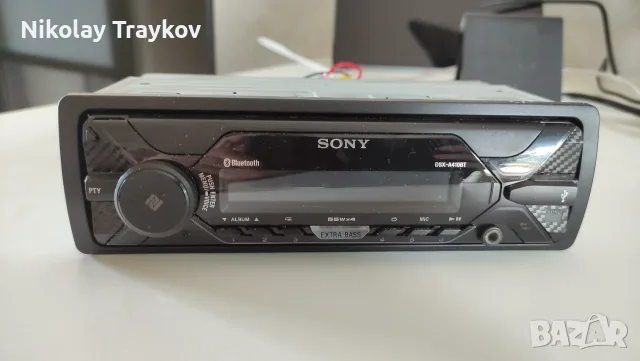 Sony DSX-A410BT Bluetooth автомобилен стерео ресийвър – 4x55W, USB, NFC