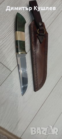 Ловен нож от стомана N690, снимка 9 - Ножове - 44603644