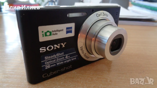 Sony Cyber-shot DSC-W320 14.1MP Black, снимка 6 - Фотоапарати - 50766253