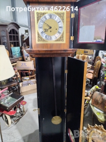 МНОГО КРАСИВ ПАРКЕТЕН ЧАСОВНИК , снимка 3 - Стенни часовници - 52637278