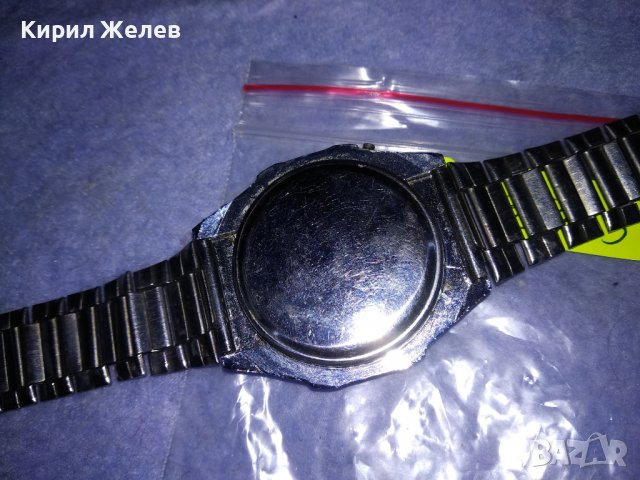 SANYO СТАР КОЛЕКЦИОНЕРСКИ РЯДЪК МОДЕЛ ЕЛЕКТРОНЕН МАРКОВ ЧАСОВНИК САНИО с ВЕРИЖКА 35425, снимка 7 - Мъжки - 39851408