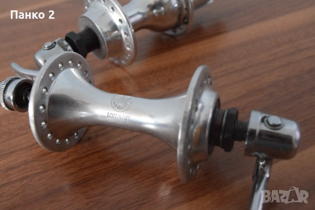 Ретро Шосейни Главини Campagnolo Mirage, 32 дупки, снимка 9 - Части за велосипеди - 52164508