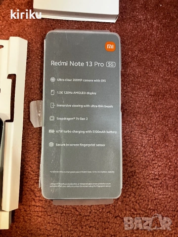 Xiaomi Redmi Note 13 Pro 8GB RAM 256GB 5G Ocean Teal, снимка 5 - Xiaomi - 54002830