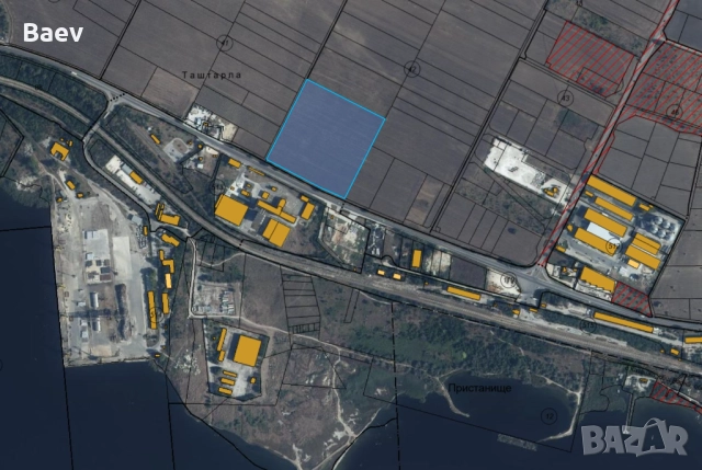 Продавам парцел за промишлено строителство в с. Тополи, м-ст Таш Тарла