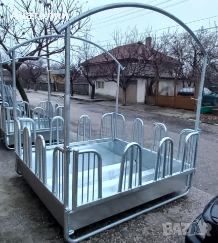 Пасищна хранилка за 12 животни-горещо поцинкована., снимка 7 - Други стоки за животни - 51323654