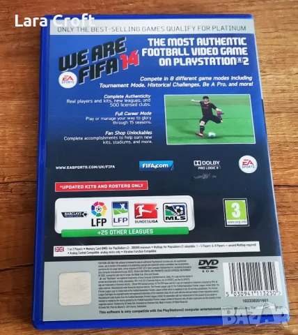 PS2 Fifa 14 Фифа 14 Плейстейшън 2 PlayStation 2, снимка 3 - Игри за PlayStation - 51356059