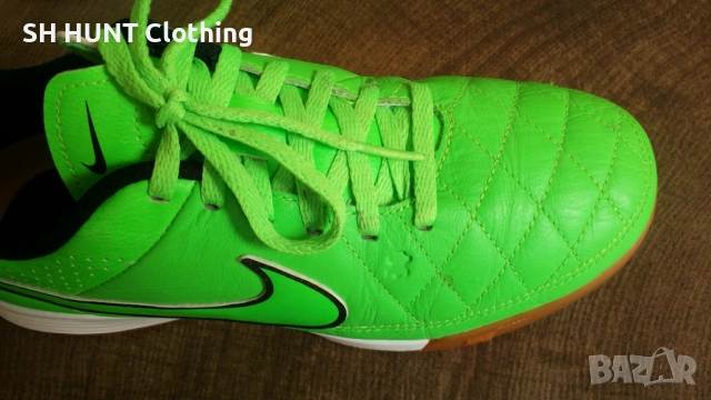 NIKE TIEMPO Размер EUR 38 / UK 5 обувки за футбол в зала естествена кожа 47-13-S, снимка 6 - Футбол - 53047245