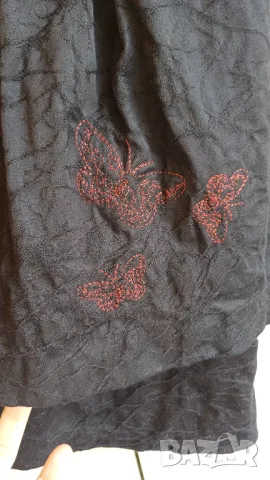 Черна пола Desigual 40 M, снимка 5 - Поли - 50300614