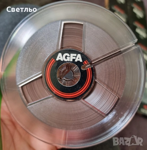 Магнетофонни ролки с ленти AGFA PE-39 HiFi, снимка 3 - Други - 54045332