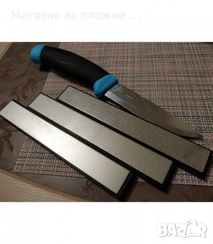 ДИАМАНТЕНИ ПЛОЧКИ ЗА ЗАТОЧВАНЕ НА НОЖОВЕ, ТОЧИЛО - код 2814, снимка 6 - Диамантени и режещи инструменти - 34152055